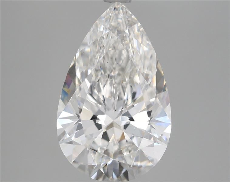 3.67ct Pear F VS1 Lab-Grown Diamond