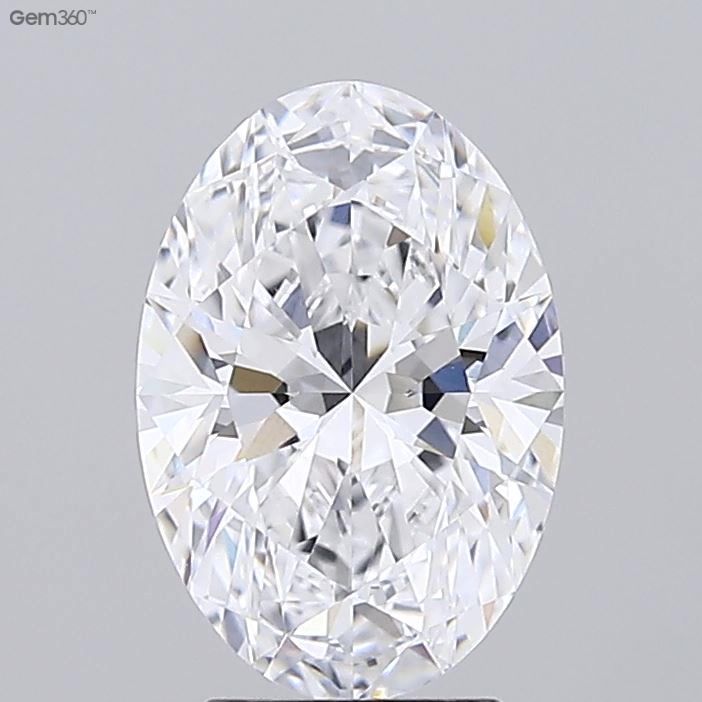 2.83ct Oval D VVS2 Lab-Grown Diamond