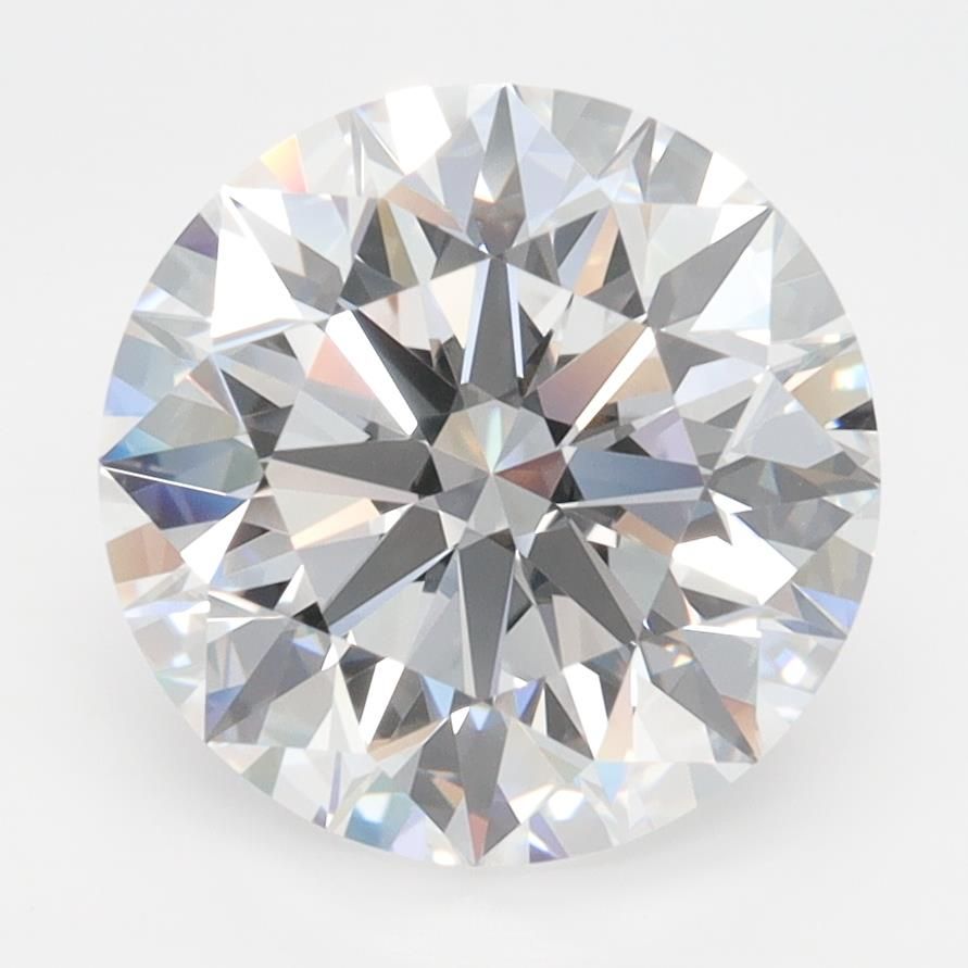3.78ct Round D VVS1 Lab-Grown Diamond