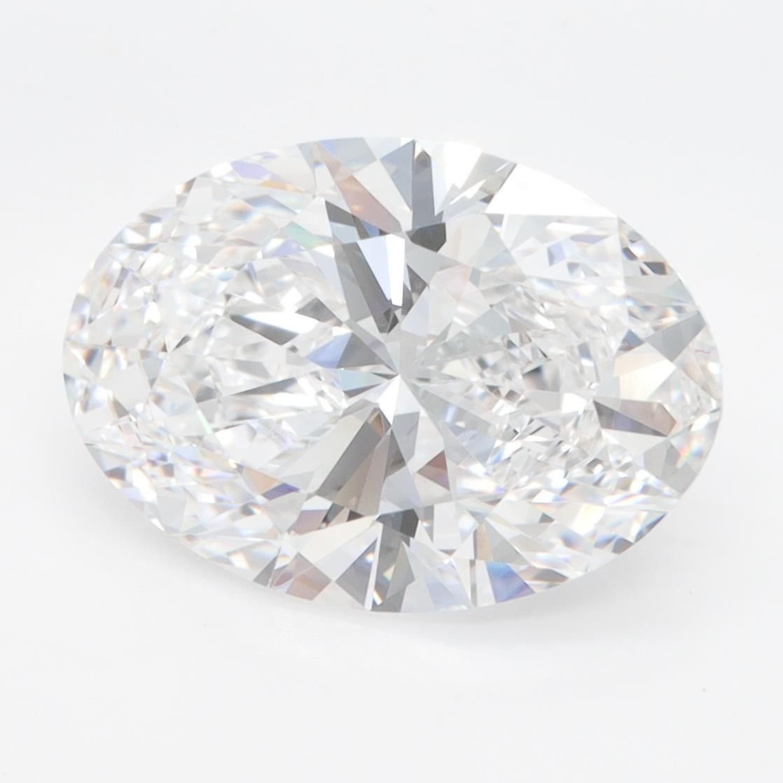 4.32ct Oval D VVS1 Lab-Grown Diamond