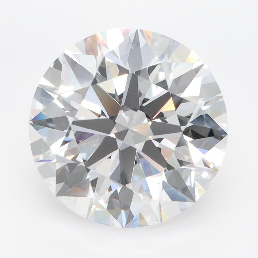 5.1ct Round D VVS1 Lab-Grown Diamond
