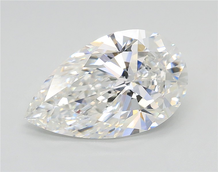 3.02ct Pear E VVS2 Lab-Grown Diamond