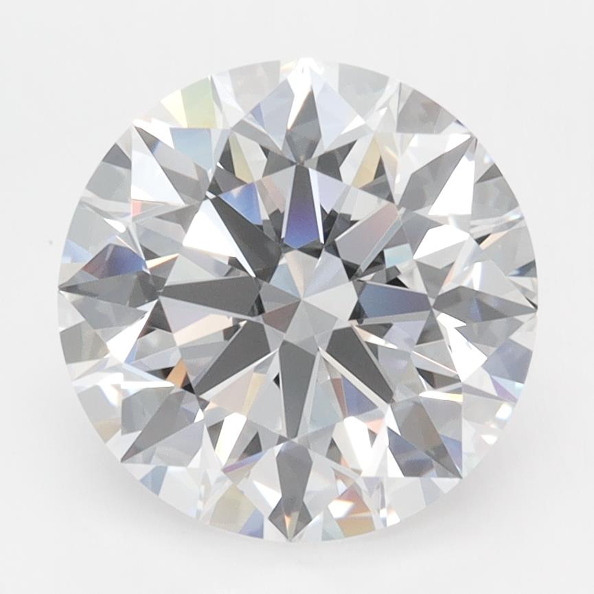 3.43ct Round E FL Lab-Grown Diamond
