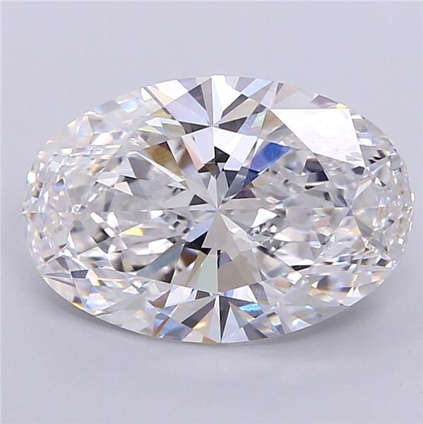 3.31ct Oval D VVS2 Lab-Grown Diamond