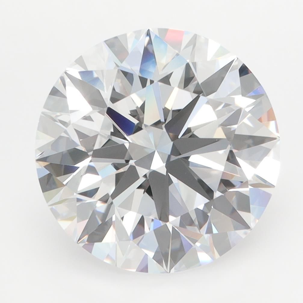 5.3ct Round D VVS2 Lab-Grown Diamond