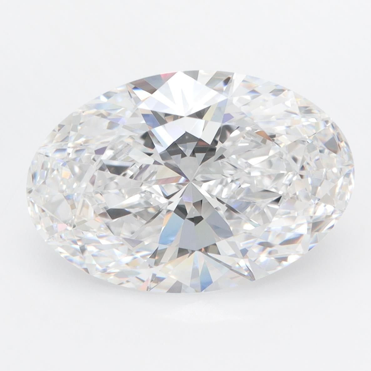 5.29ct Oval D IF Lab-Grown Diamond