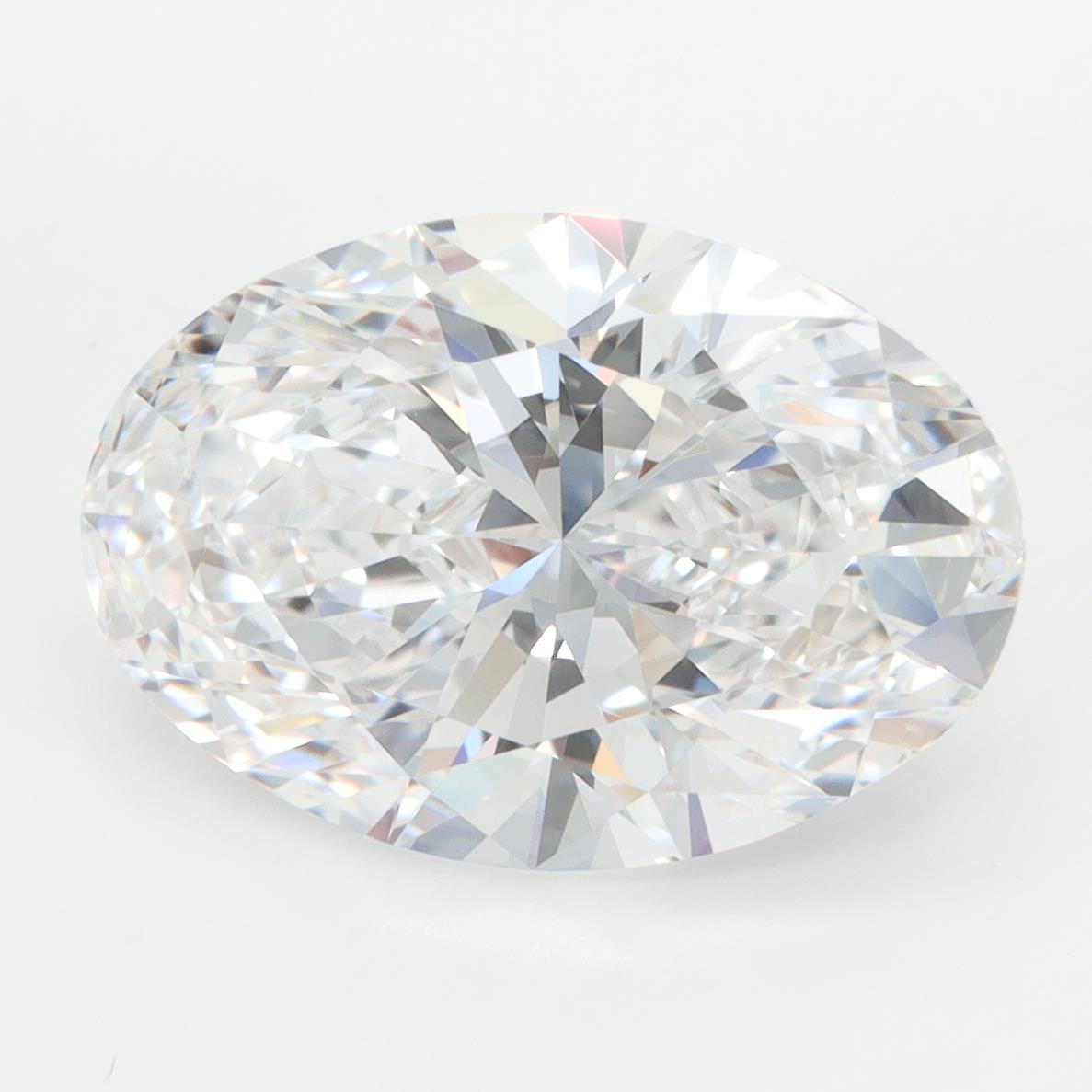 5.39ct Oval D VVS1 Lab-Grown Diamond