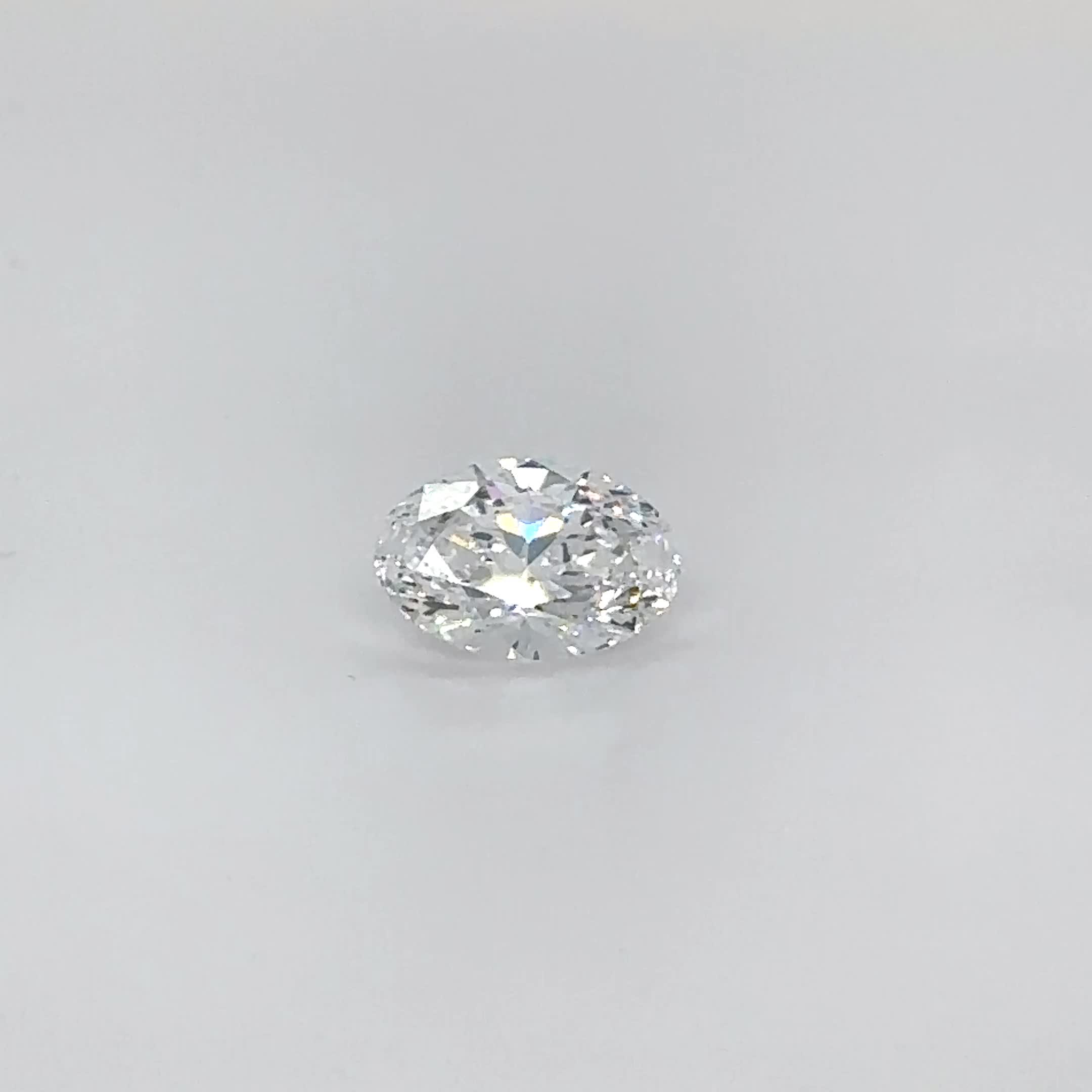 2.2ct Oval D VVS2 Lab-Grown Diamond