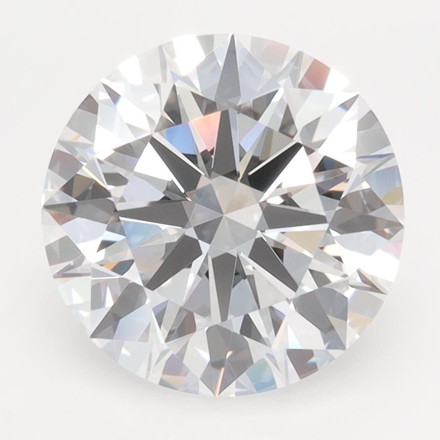 3.8ct Round D FL Lab-Grown Diamond