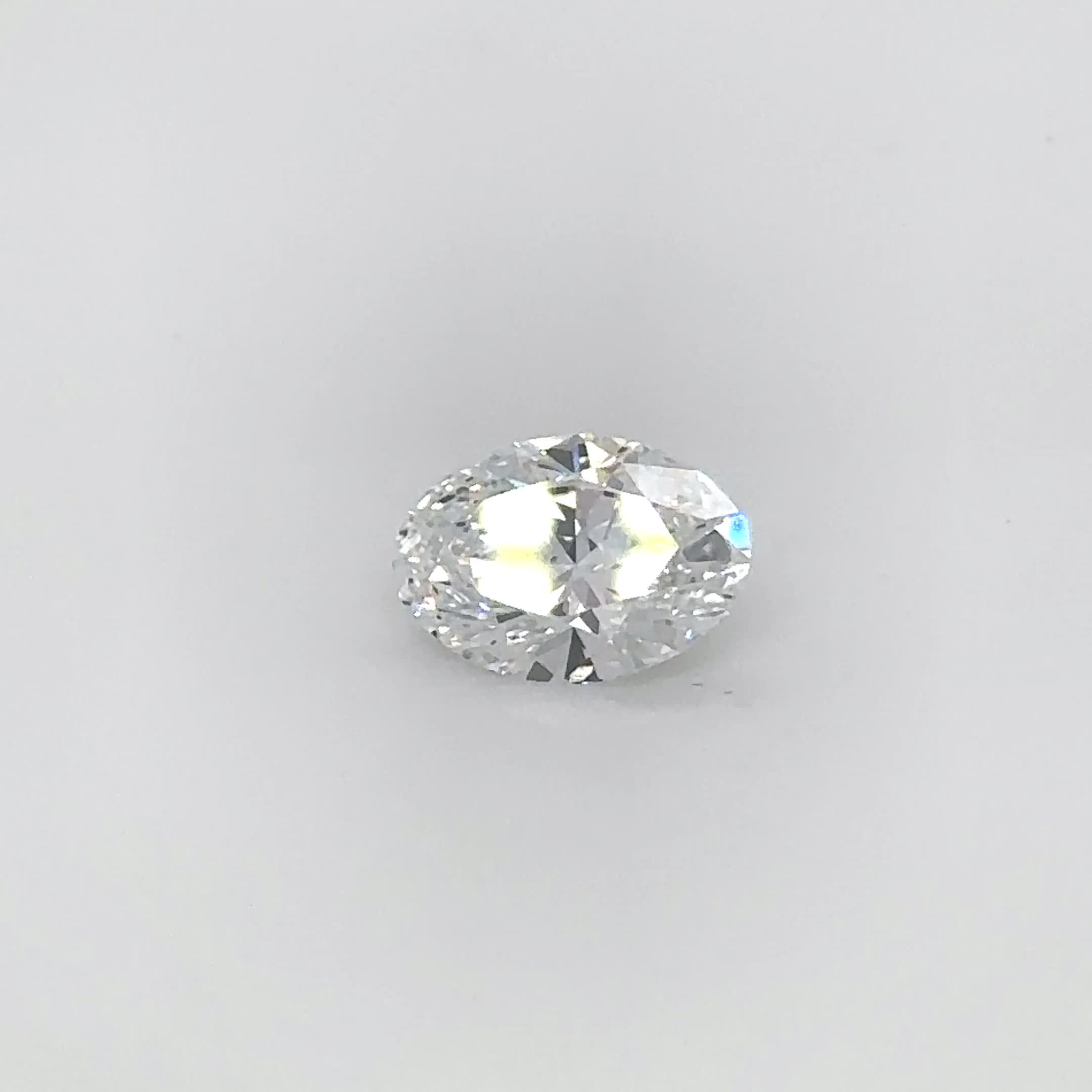 3.49ct Oval D VVS2 Lab-Grown Diamond