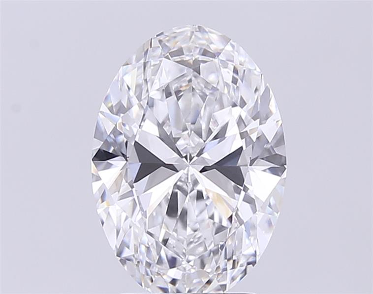 3ct Oval E VVS2 Lab-Grown Diamond