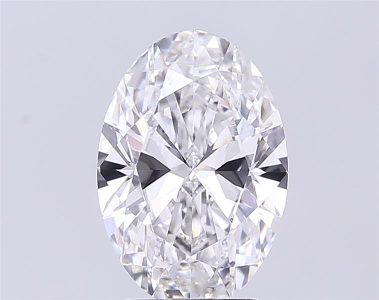 3.01ct Oval F VVS2 Lab-Grown Diamond