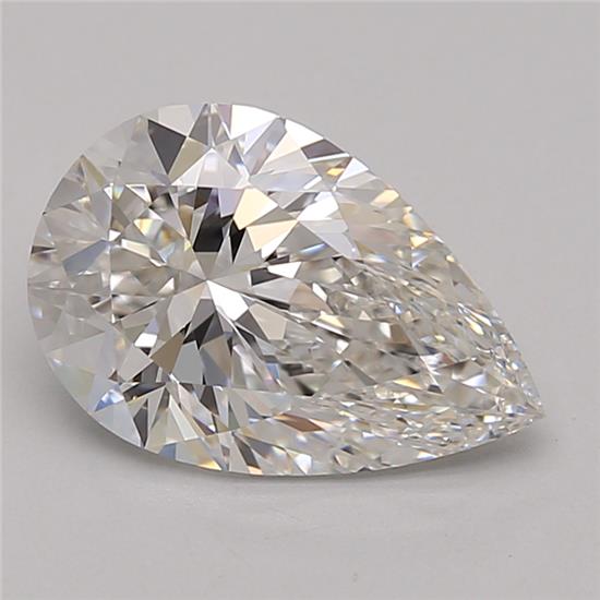 2.27ct Pear F VVS1 Lab-Grown Diamond