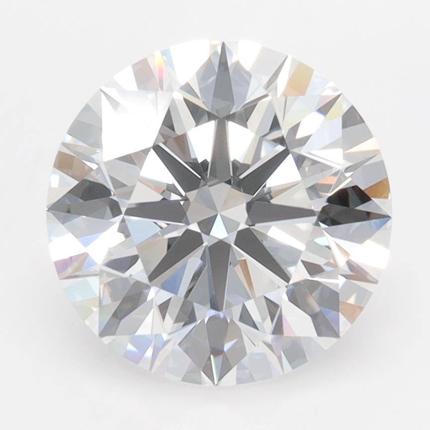 3.3ct Round D VVS1 Lab-Grown Diamond