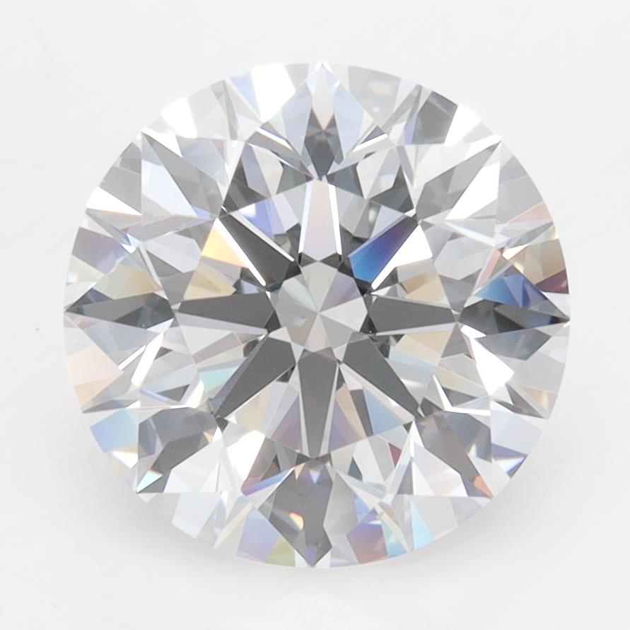 3.65ct Round D VVS1 Lab-Grown Diamond