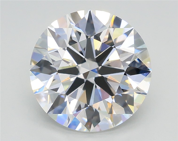 3.01ct Round F VVS2 Lab-Grown Diamond