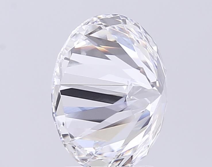 4.1ct Round E VVS2 Lab-Grown Diamond