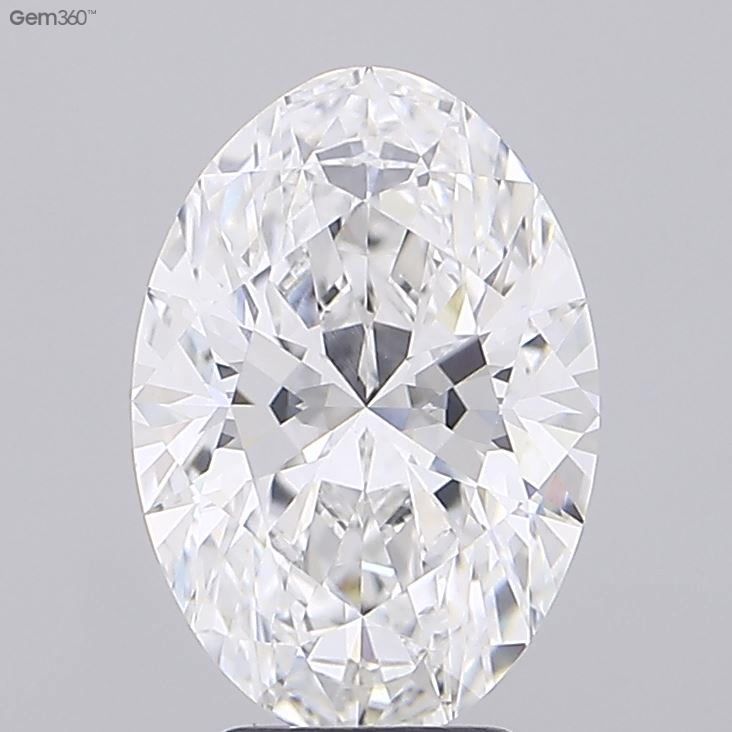 4.08ct Oval E VVS2 Lab-Grown Diamond