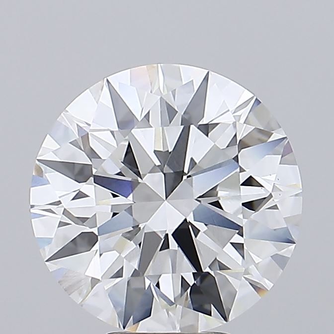 7.03ct Round E VVS2 Lab-Grown Diamond
