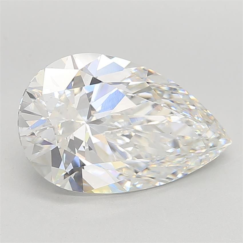 5.25ct Pear E VS2 Lab-Grown Diamond