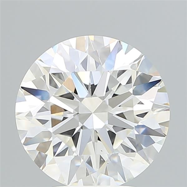 4.26ct Round F VS2 Lab-Grown Diamond