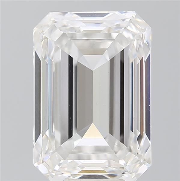 10.14 Carat EMERALD Shape E Colour VS1 Clarity  Cut - White Lab Diamond - 109194