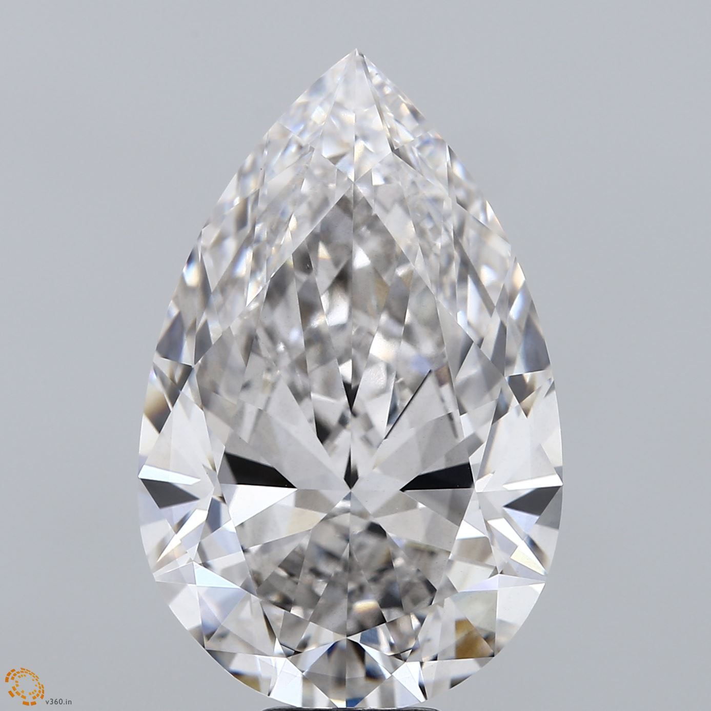 12.01 Carat PEAR Shape F Colour VS2 Clarity  Cut - White Lab Diamond - 1616971