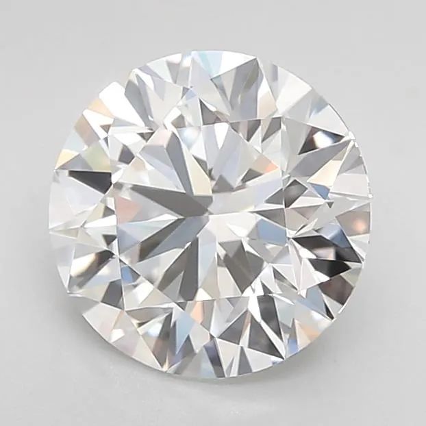 2.8ct Round D VVS1 Lab-Grown Diamond