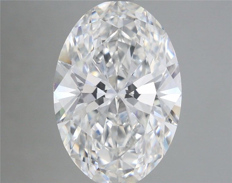 5.56ct Oval F VVS2 Lab-Grown Diamond