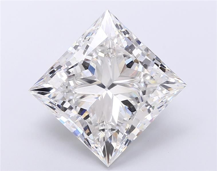 10.13 Carat PRINCESS Shape F Colour VS1 Clarity  Cut - White Lab Diamond - 135383