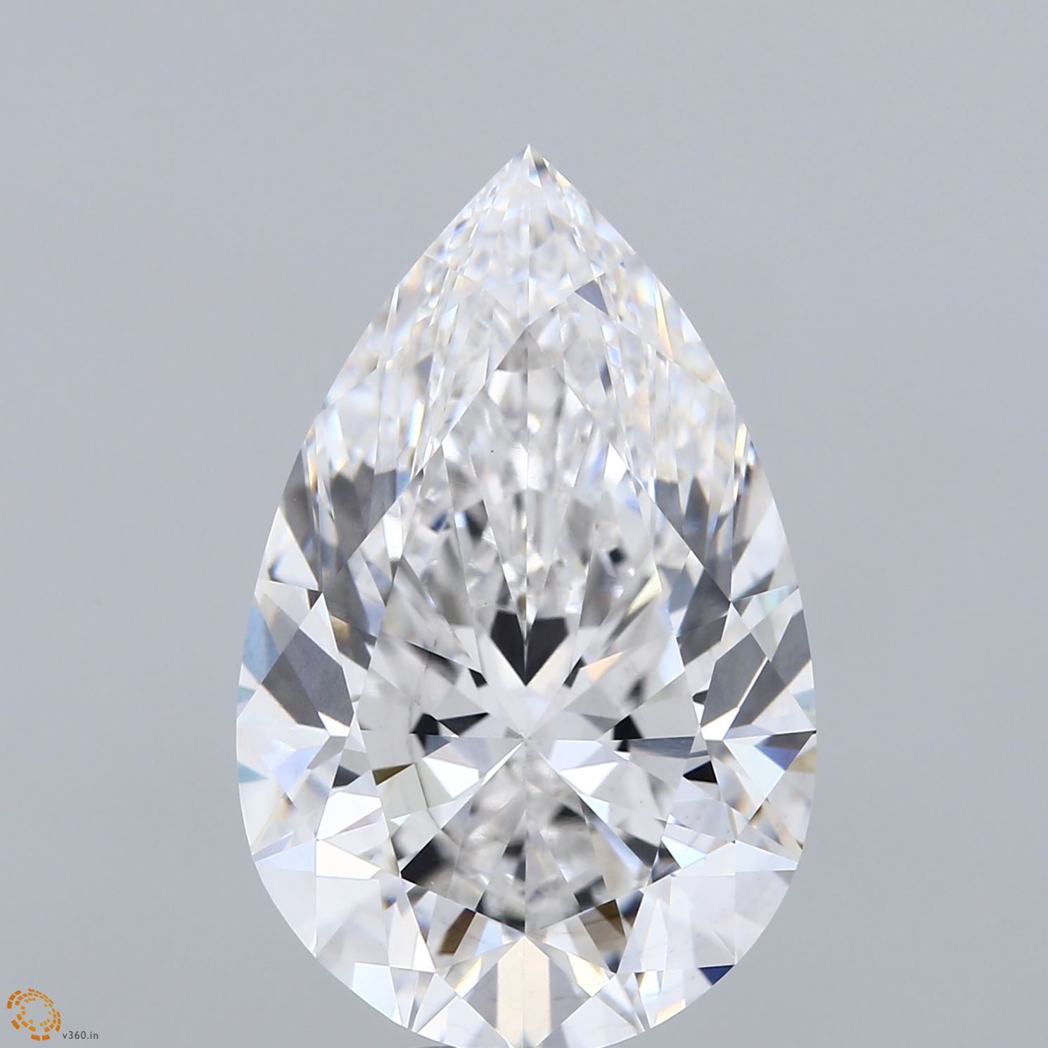 13.22 Carat PEAR Shape E Colour VS1 Clarity  Cut - White Lab Diamond - 1616964
