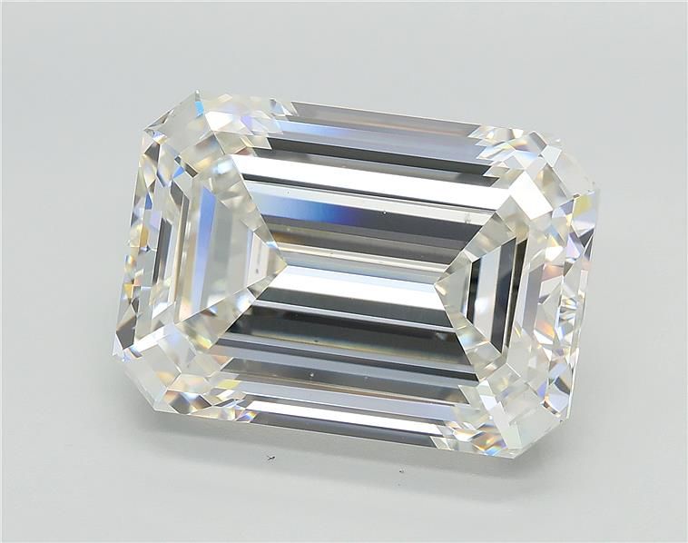 10.52 Carat EMERALD Shape G Colour VS1 Clarity  Cut - White Lab Diamond - 2600039