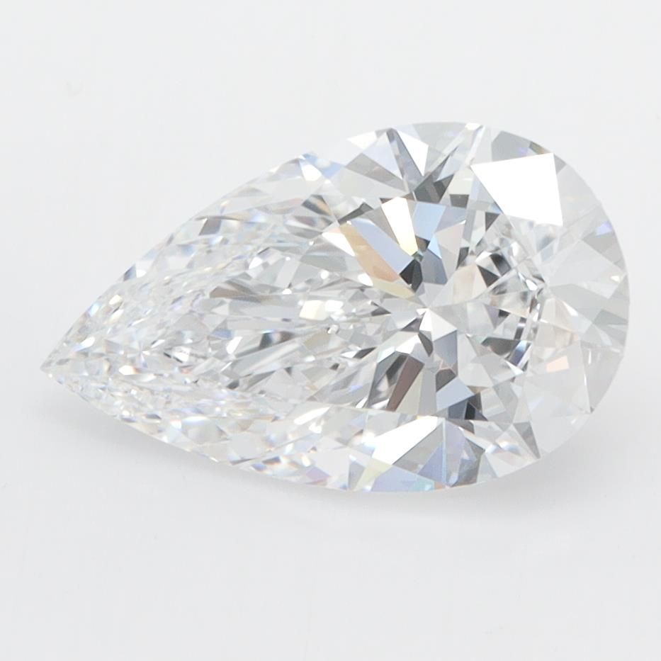 2.09ct Pear D IF Lab-Grown Diamond