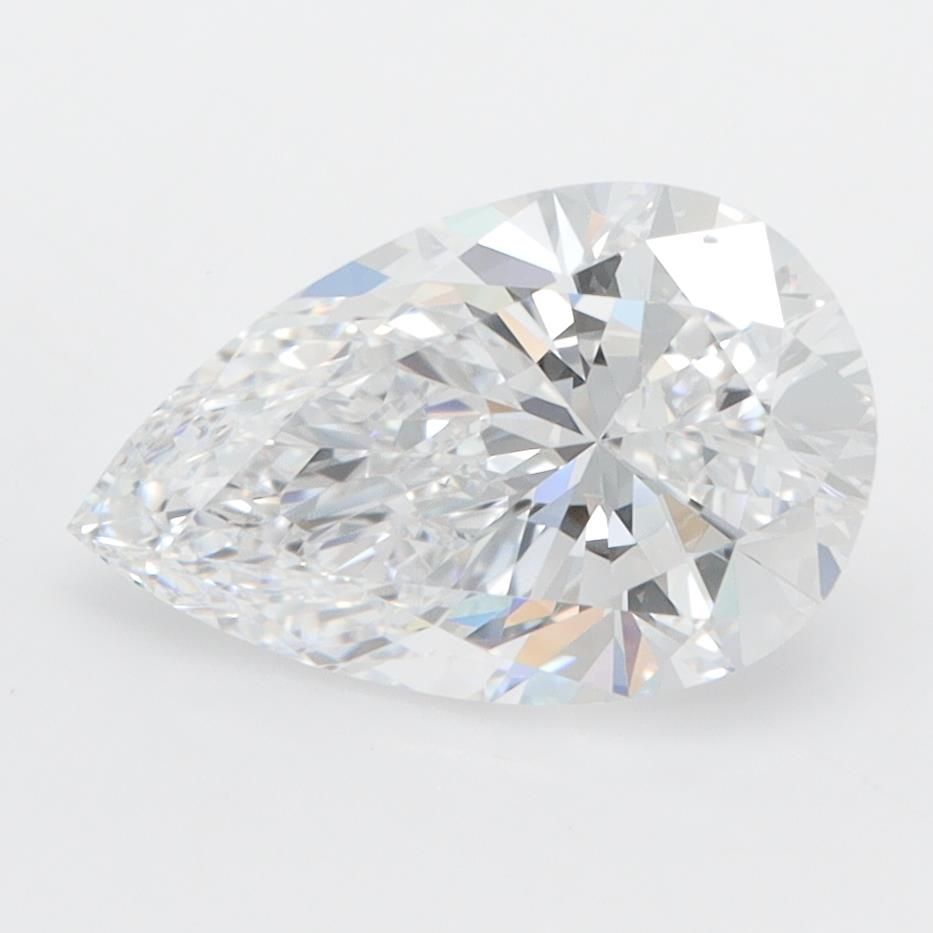 2.1ct Pear D IF Lab-Grown Diamond