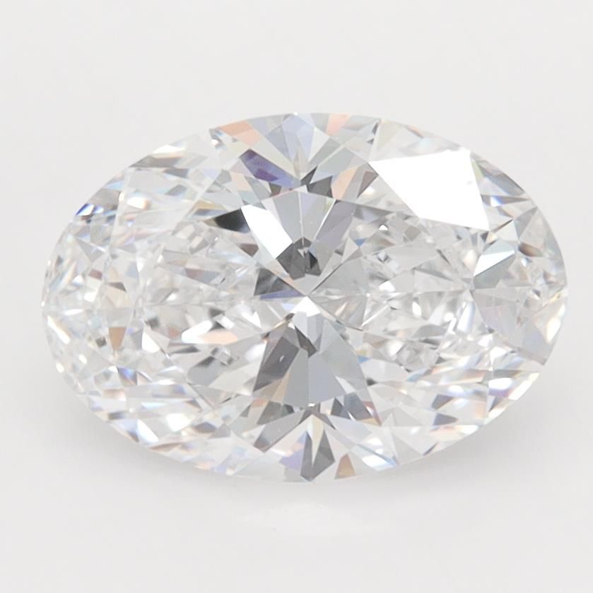 2.1ct Oval D VVS1 Lab-Grown Diamond