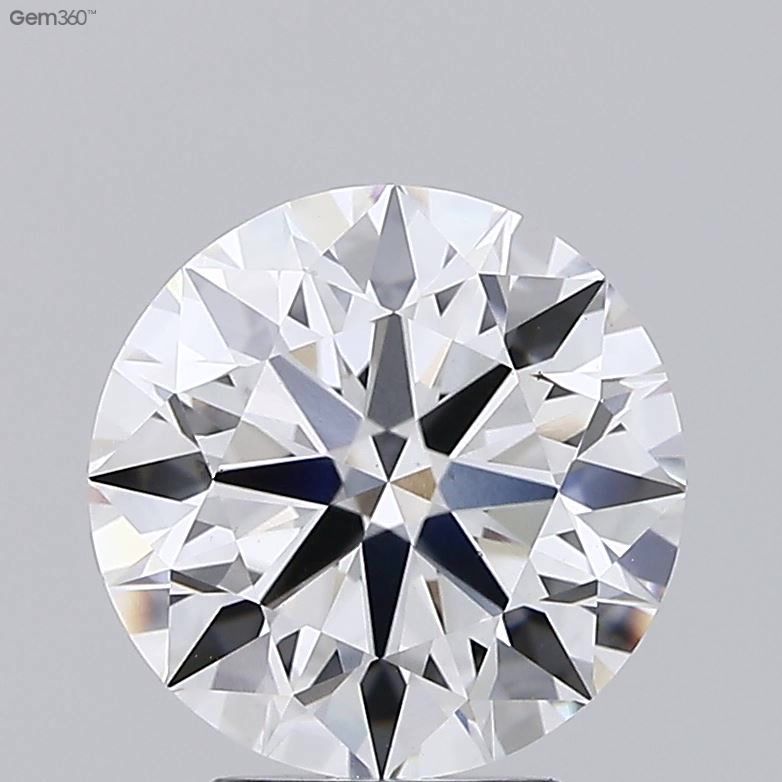 3.17ct Round F VS1 Lab-Grown Diamond