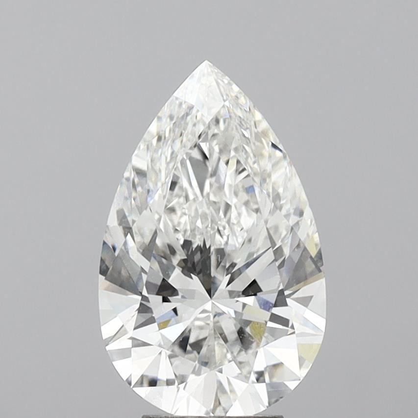 5.07ct Pear F VVS2 Lab-Grown Diamond