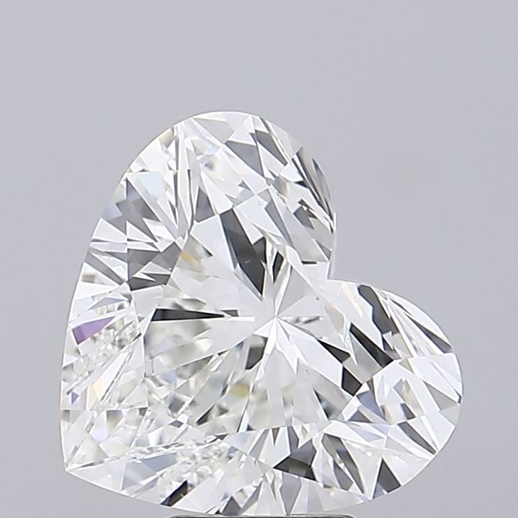 6.5ct Heart F VVS2 Lab-Grown Diamond