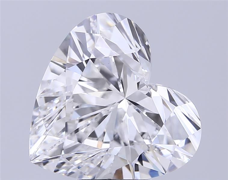 8.03ct Heart E VVS2 Lab-Grown Diamond