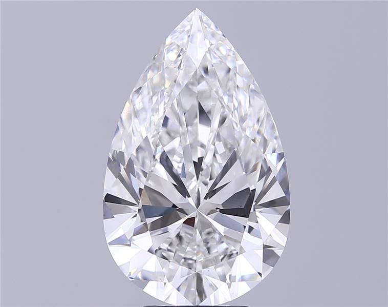 6.5ct Pear E VS1 Lab-Grown Diamond
