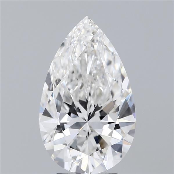3.53ct Pear F VVS2 Lab-Grown Diamond