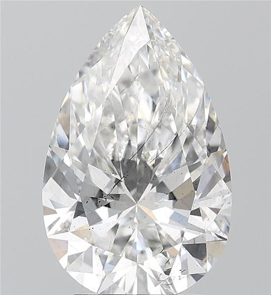 3.08ct Pear F SI1 Lab-Grown Diamond