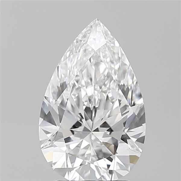 2.45ct Pear D VVS2 Lab-Grown Diamond