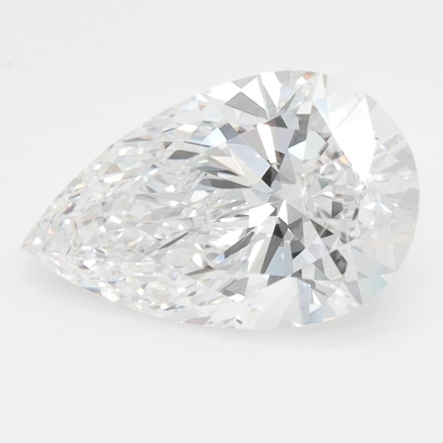 2.1ct Pear D IF Lab-Grown Diamond