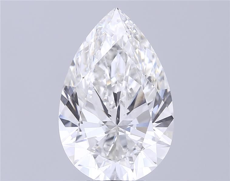 7.57ct Pear F VS1 Lab-Grown Diamond