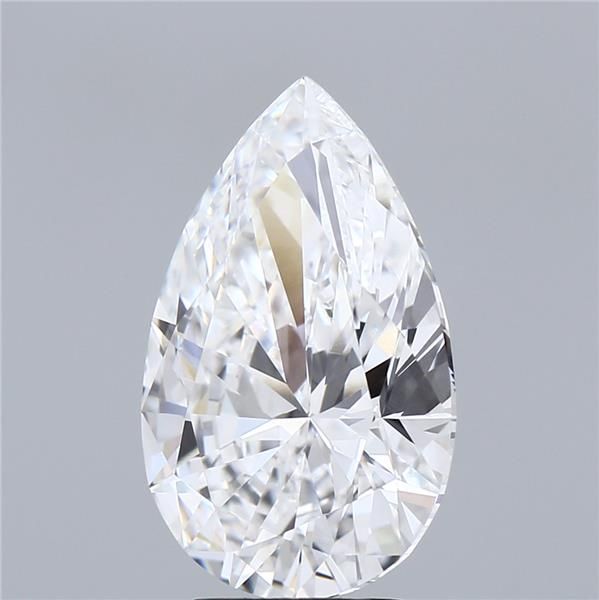 4.56ct Pear D VVS2 Lab-Grown Diamond