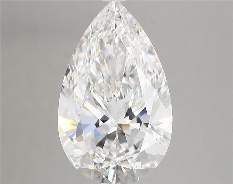 4.36ct Pear D VS1 Lab-Grown Diamond