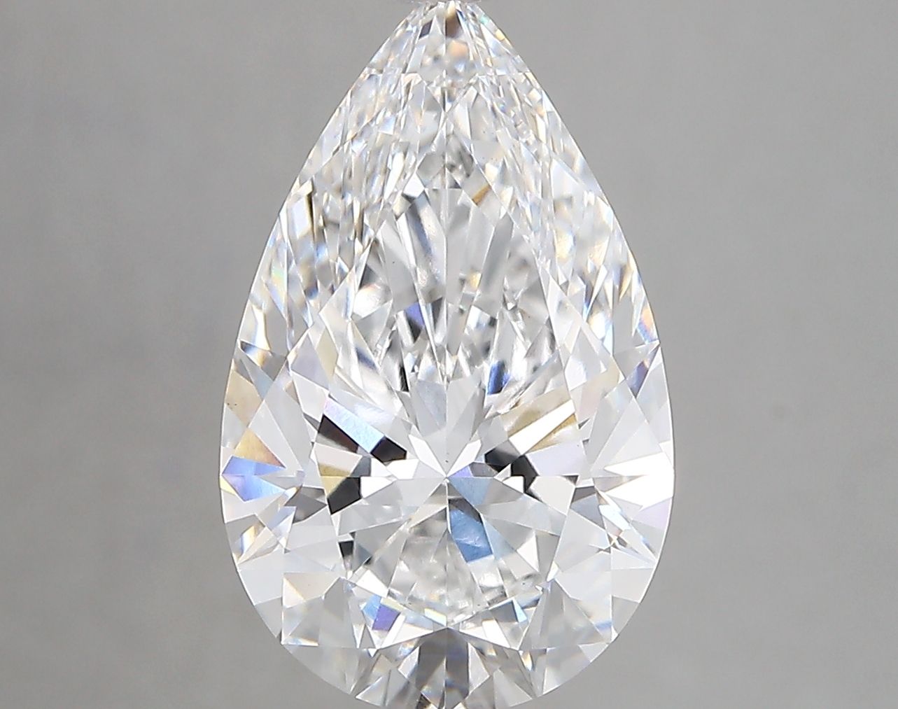 4.4ct Pear E VVS2 Lab-Grown Diamond