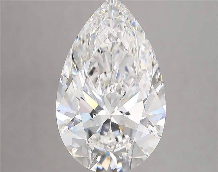 4.66ct Pear E VVS2 Lab-Grown Diamond