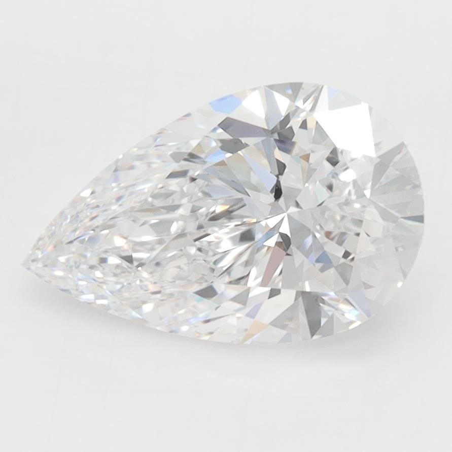 2ct Pear D VVS1 Lab-Grown Diamond
